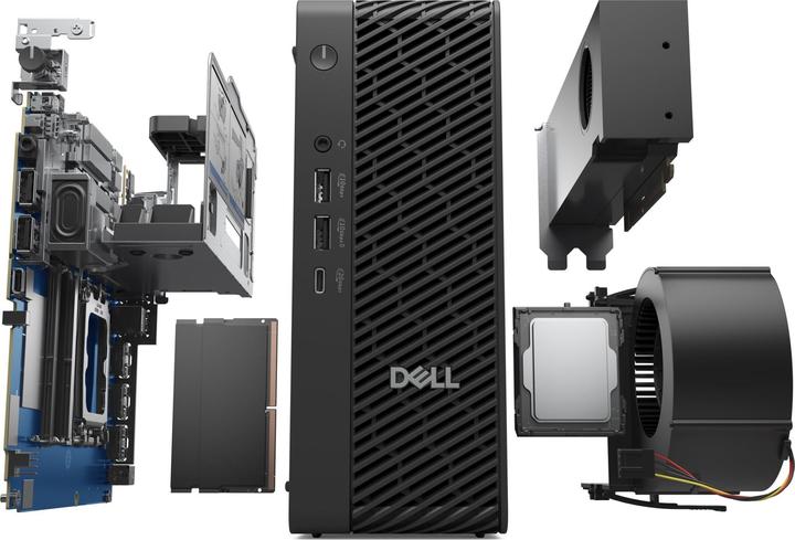 Produktbild Dell Pro Max Micro FCM2250 (Intel Core Ultra 7 265, 32 GB, 1000 GB, RTX A1000)