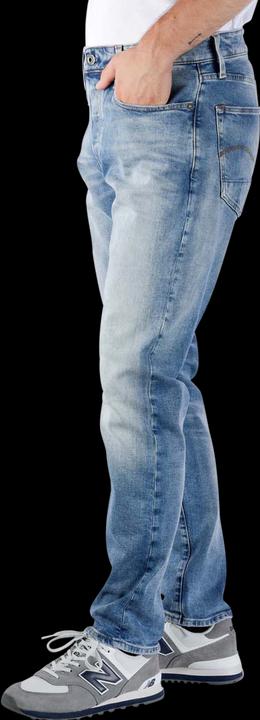 Produktbild G-Star 3301 Straight Tapered Jeans Elto Stretch indigo aged (W29/L32)