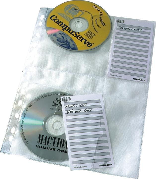 Produktbild Durable CD/DVDOrganizerHüllen (CD Player, Plattenspieler)