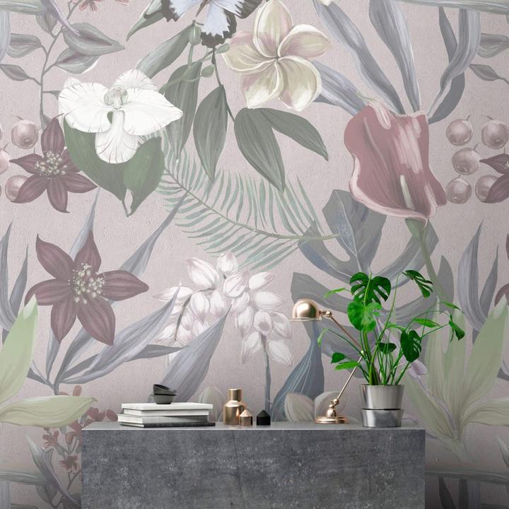 Actual product image Livingwalls Walls by Patel orchid garden 1 (270 x 400 cm)