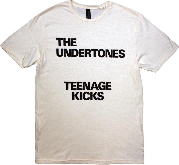 Immagine prodotto The Undertones Teenage Kicks Maglietta Testo Adulto Unisex (S)