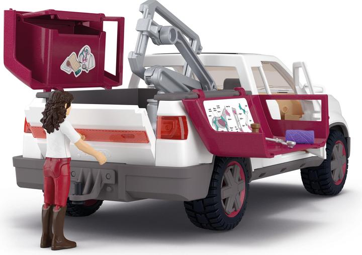 Actual product image Schleich Mobile Tierärztin mit Anhänger