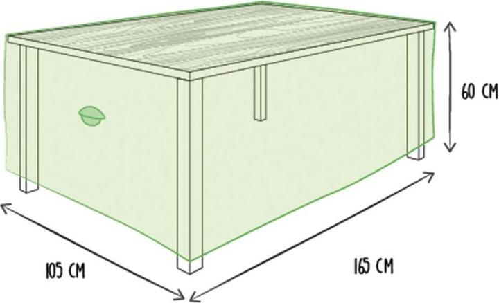 Actual product image Garden Lights Outdoor Cover for Table up to 160 cm