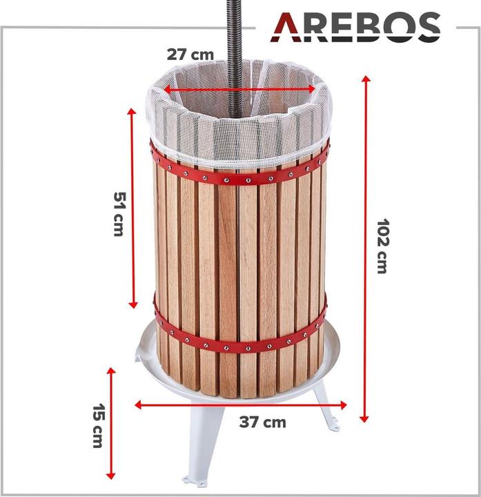 Produktbild Arebos Obstpresse (CH-Stecker)