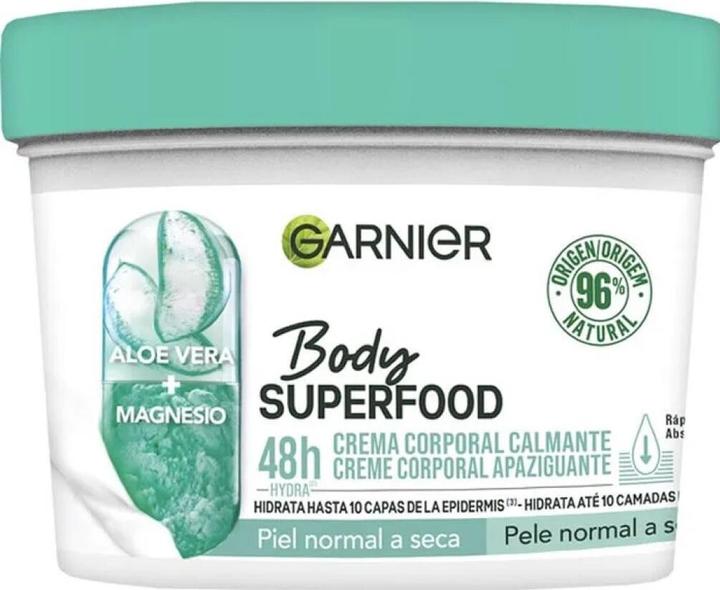 Actual product image Garnier Body Superfood Aloe 400 (Body cream, 380 ml)