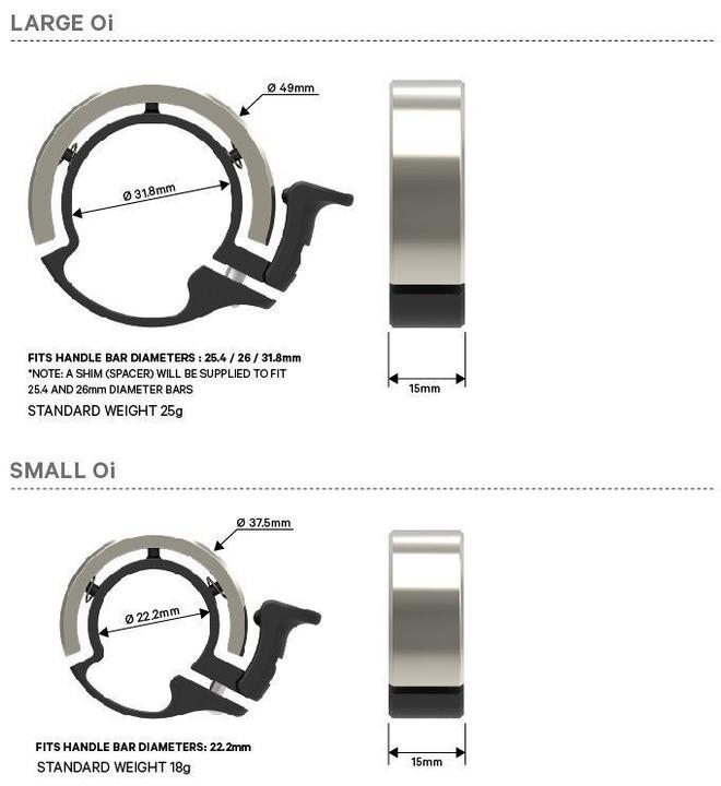 Actual product image knog. Oi large