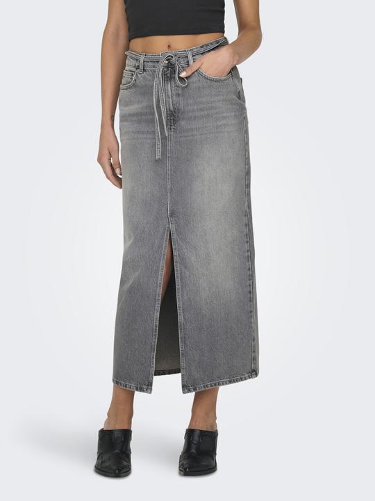 Actual product image Only Midi skirt Denim skirt (M)
