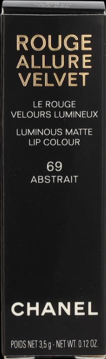 Actual product image Chanel Rouge Allure Velvet (69)
