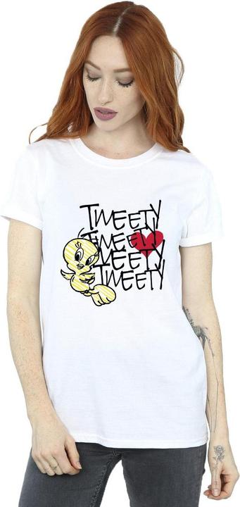 Produktbild Looney Tunes Tweety Love Heart TShirt (S)