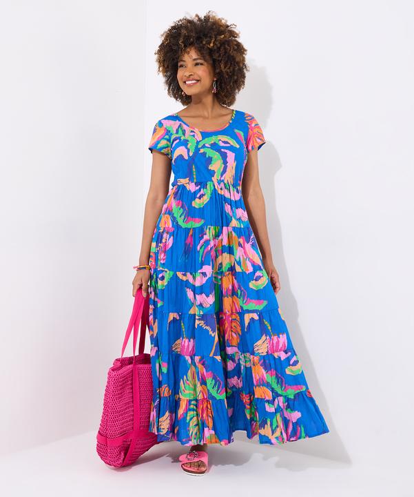 Produktbild Joe Browns Tropical Print Crinkle Cotton Dress (10)