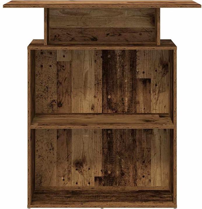 Produktbild VidaXL Empfangstheke Altholz-Optik 100x40x104 cm Holzwerkstoff Empfangstresen