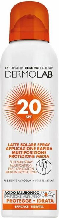 Actual product image Deborah Milano Sun Milk Spray (Suntan lotion, SPF 20, 150 ml)
