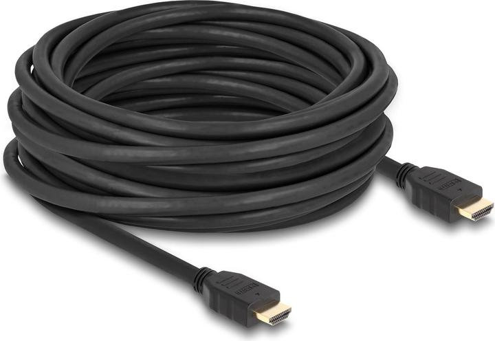 Produktbild Delock High Speed HDMI Kabel 48 Gbps 8K 60 Hz schwarz 10 m (10 m, HDMI)