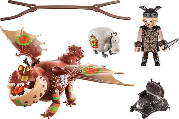 Actual product image Playmobil Dragons 70729 Fish bone and bacon (70729, Playmobil Dragons)