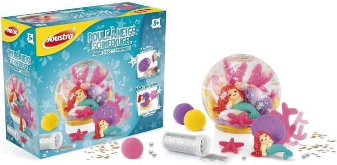 Produktbild Helit J41727 Kreativ-und Bastel-Set Schneekugel-Meerjungfrau-eigene Schnukugel mit Unterwass
