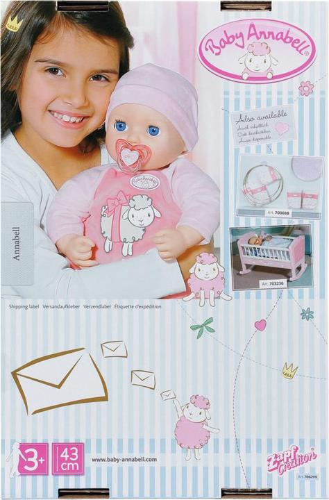 Actual product image Baby Annabell Annabell