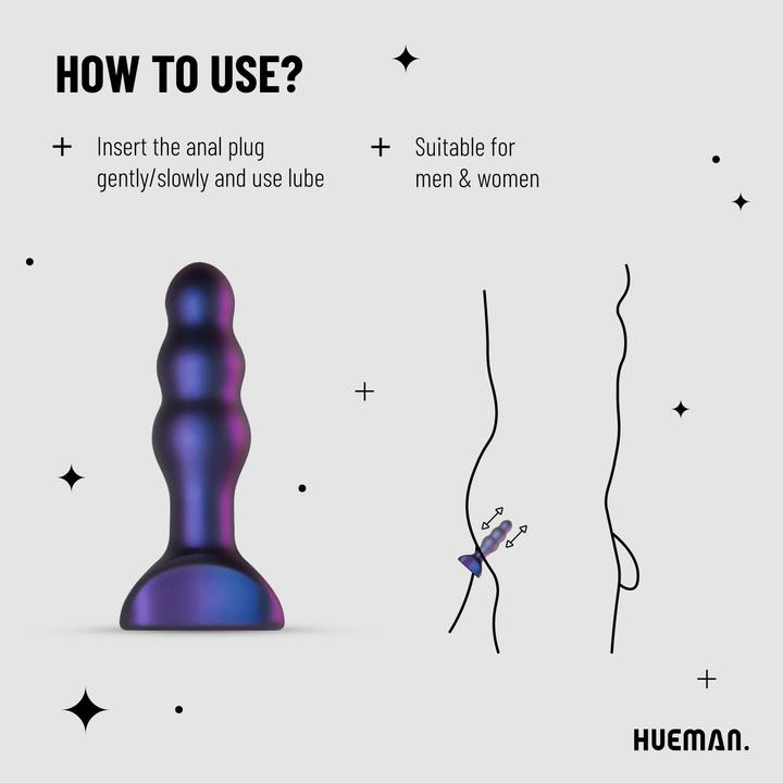 Produktbild Hueman Space Invader vibrierender Analplug