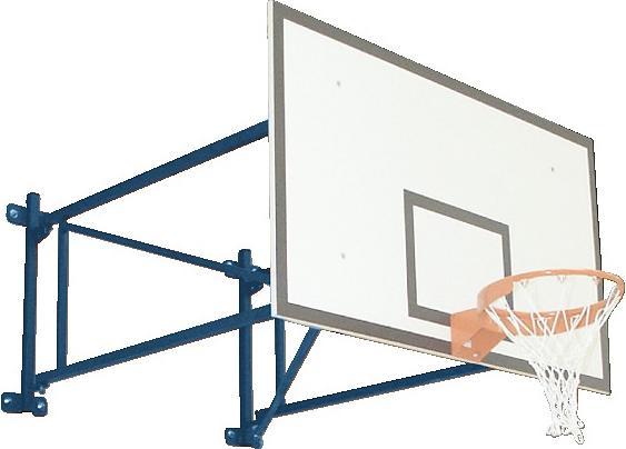 Sport-Thieme Basketball-Wandgerüst schwenkbar