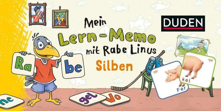 Produktbild Mein Lern-Memo mit Rabe Linus - Silben VE/3 (Deutsch, Dorothee Raab, 2022)