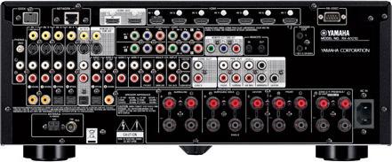 Actual product image Yamaha RX-A1010, 3D 7.2 AV receiver, DLNA, Zone2, Titanium