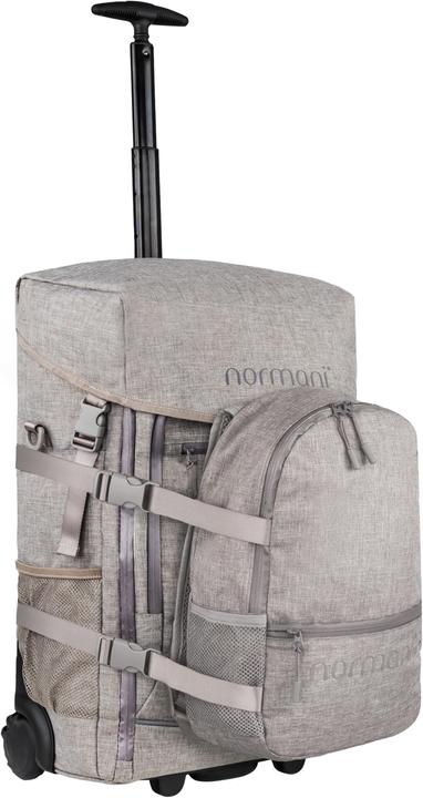 Normani Reisetasche mit Rucksack (5 l, Handgepäck (bis 50l))