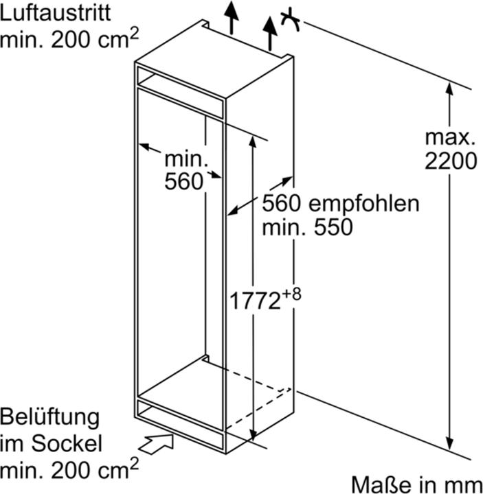 Produktbild Bosch Hausgeräte KIN86VSE0 (260 l)