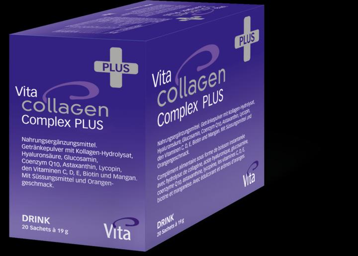 Image du produit Vita Collagen Complex Plus (20 pièce(s), Sachet, 500 g)
