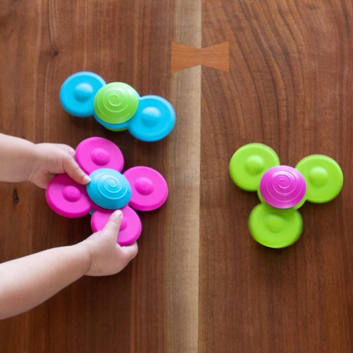 Produktbild Fat Brain Toys Squigz mit Drehelementen