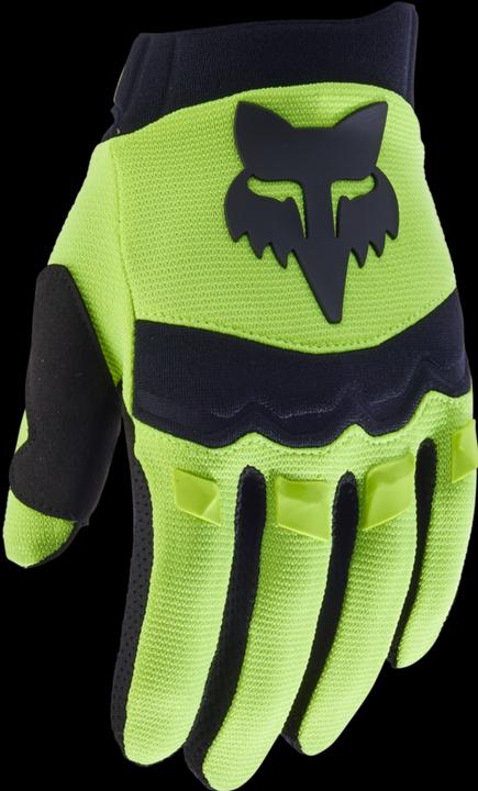 Fox Gloves 24 Yth Dirtpaw Flo Ylw Yxs (XS)