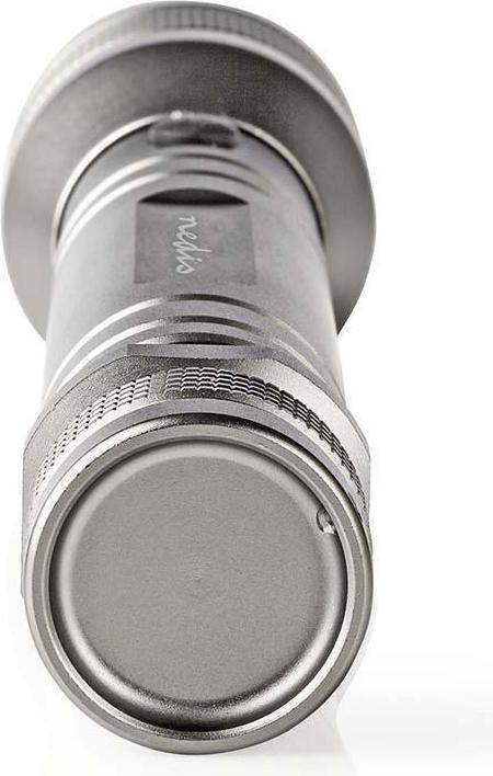 Immagine prodotto Nedis Torcia LED, Premium, 500lm - argento (4.40 cm, 500 lm)