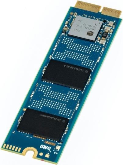 Actual product image OWC SSD 480GB 2.1/0.9 AuraN Kit M.2| for selected iMacs from 2013 - Solid State Dis (480 GB, M.2 2280)