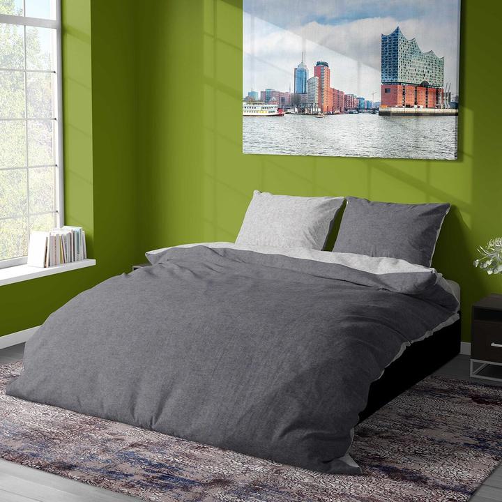 Actual product image Traumschlaf Melangebiber (Pillowcase, 40 x 80 cm)