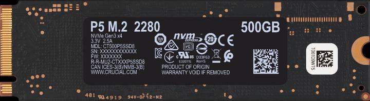 Crucial P5 (500 GB, M.2 2280)
