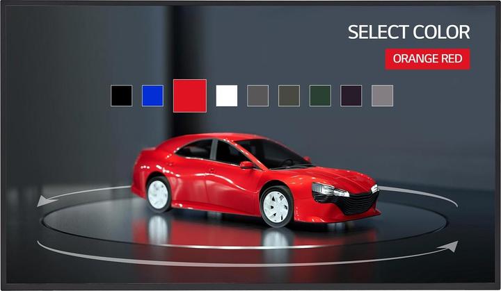 Actual product image LG 55TNF5J-B 55inch Open Frame Touch Landscape 0cd10 Points 24/7 (3840 x 2160 Pixels, 55")