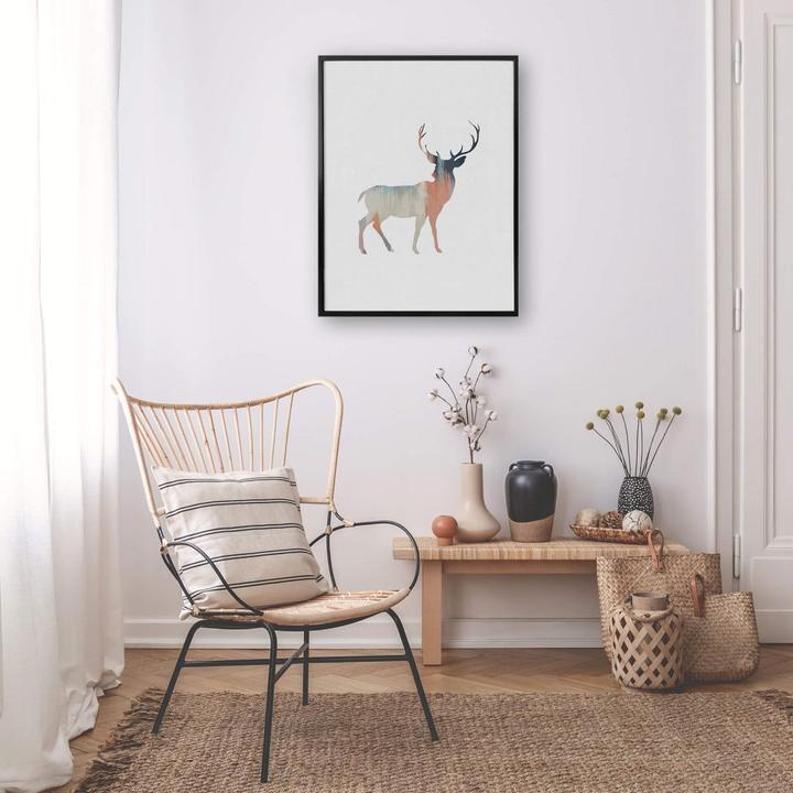 Actual product image Trenddeko Orara Studio - Pastel Deer (100 x 120 cm)