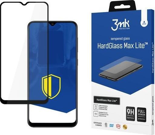 Productafbeelding 3MK Hardglass Max Lite Scherm Beschermer (1 Stuk, Samsung Galaxy A02s)