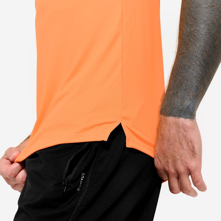 Produktbild Domyos Tank Top Herren atmungsaktiv - orange (XL)