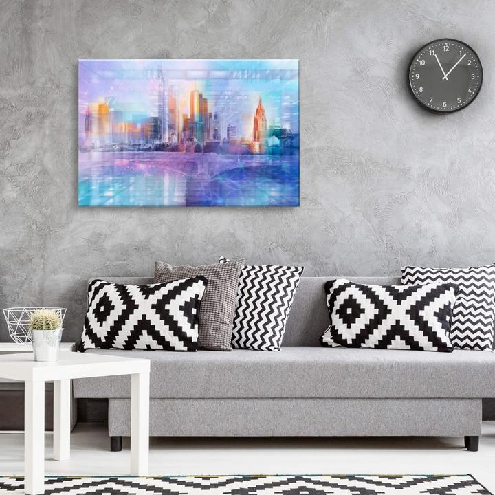 Produktbild Trenddeko Frankfurt am Main farbig (60 x 40 cm)