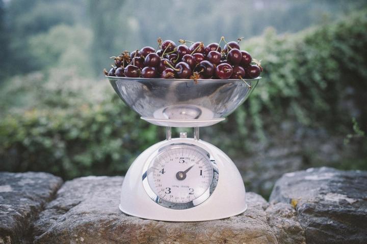 Image du produit Lacor Balance de cuisine Retro blanche jusqu'à 5kg 20g graduation D24cm