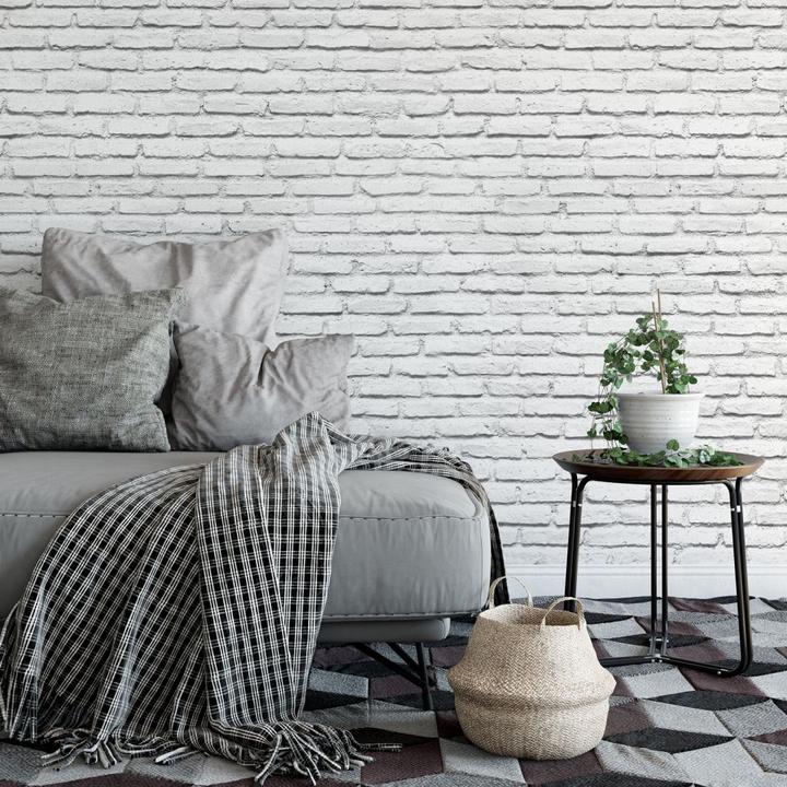 Actual product image Trenddeko White brick (336 x 350 cm)