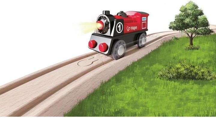 Actual product image Hape battery powered locomotive