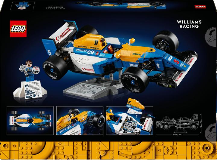 Image du produit LEGO Williams Racing FW14B mit Nigel Mansell (10353, LEGO Icons)