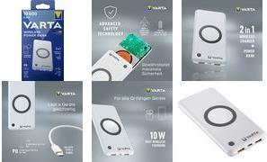 Actual product image Varta Wireless Power Bank (10000 mAh, 18 W, 18 Wh)
