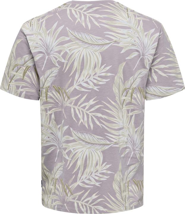 Produktbild Only & Sons Onskash Reg Leaf Aop Ss Tee (S)