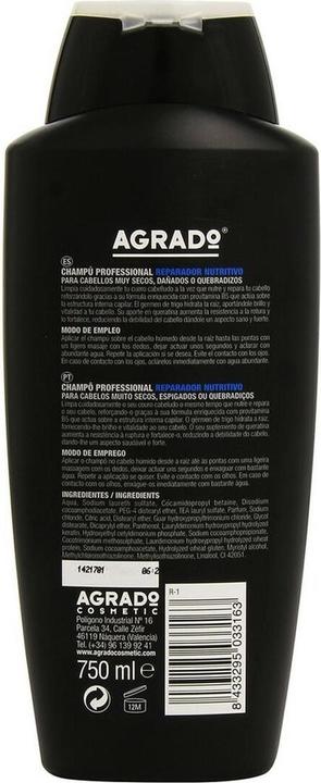 Actual product image Revlon Professional Agrado Nourishing Shampoo 750ml - Unisex (750 ml, Dry shampoo)