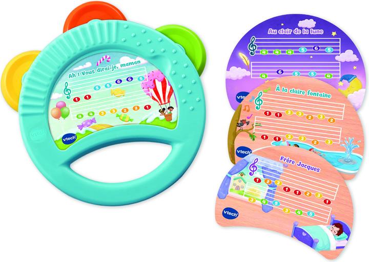 Produktbild VTech Xylo-Tambourin lumi magique (jouet bois FSC ®) (Französisch)