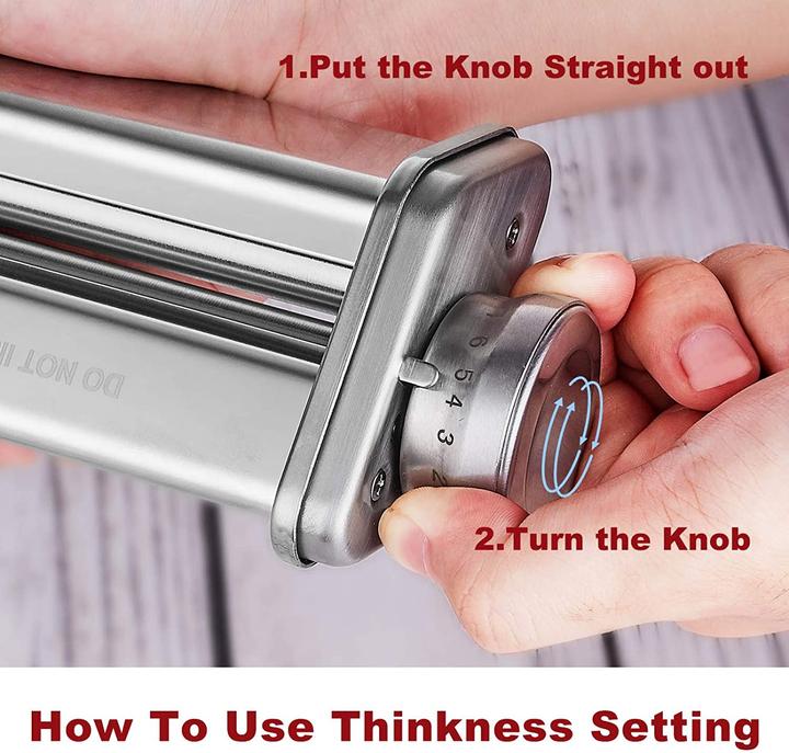 Actual product image Gvode Pasta Attachment for KitchenAid Stand Mixer