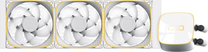 Actual product image Geometric Future Eskimo Junior 360 AIO water cooling, ARGB - white, 360mm