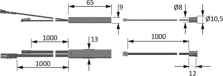Produktbild Halemeier Sensoren zu Sensorschalter IR Door Switch 12 V