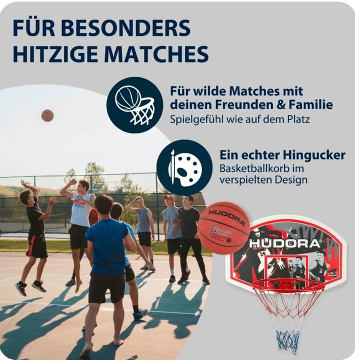 Produktbild Hudora Basketballkorbset In-/Outdoor